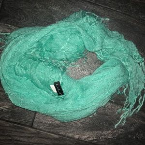 Turquoise scarf